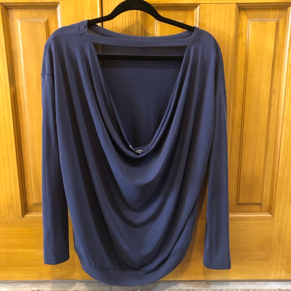 Abby & Grace open back, long sleeve.
